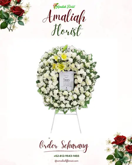 Krans Bunga Duka Hadiwarno